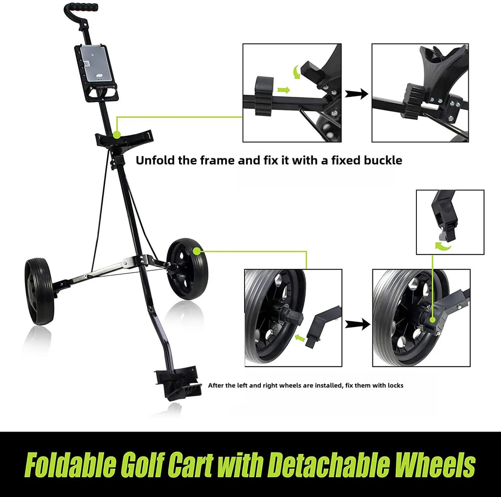 Portable 2-Wheel Golf Trolley